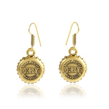 Brass antique gold fashion jewellery women earrings 1