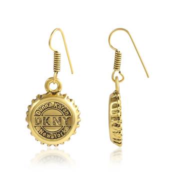 Brass antique gold fashion jewellery women earrings 2