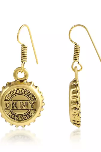 Brass antique gold fashion jewellery women earrings