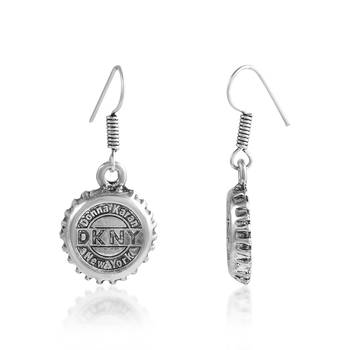 Brass oxidised silver fashion jewellery women earrings 2