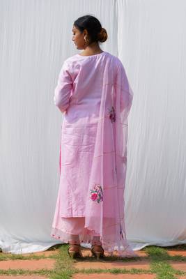 Radhika - pink suit set 4