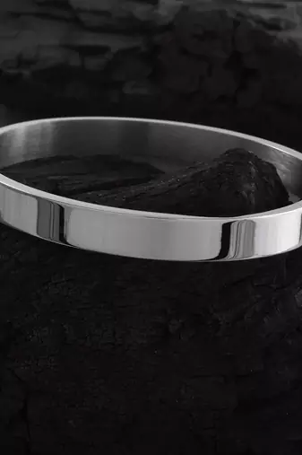 Stainless steel openable bangle kada unisex