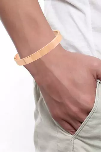 Pure copper openable bangle kada unisex