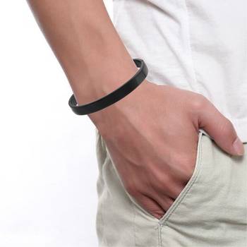 Brass black  openable bangle kada unisex 3