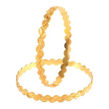 Brass gold traditional kada women fashion 1