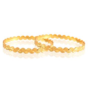 Brass gold traditional kada women fashion 2