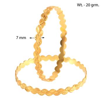 Brass gold traditional kada women fashion 3