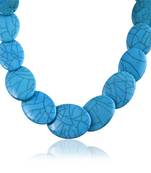 Natural turquoise firoza necklace women