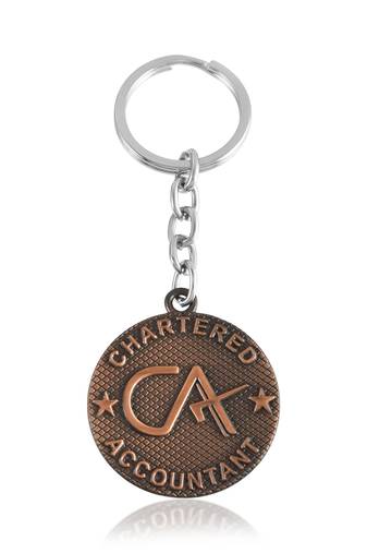 Pure copper ca keyring fashion keychain