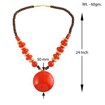 Natural red onyx reiki health benificial pendant necklace women 3