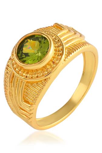 Brass goldplated astrology ratan jyotish finger ring