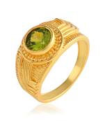 Brass goldplated astrology ratan jyotish finger ring