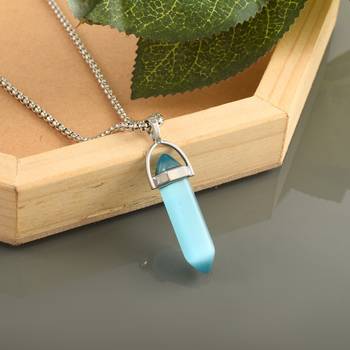 Brass silver fluorite healing stone rieki pendant 4