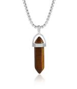 Natural tiger eye  health benificial reiki fengshui pendant