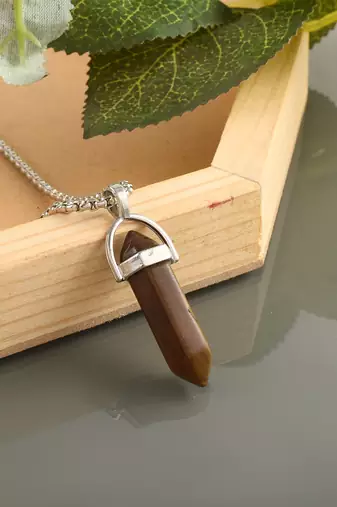 Natural tiger eye  health benificial reiki fengshui pendant