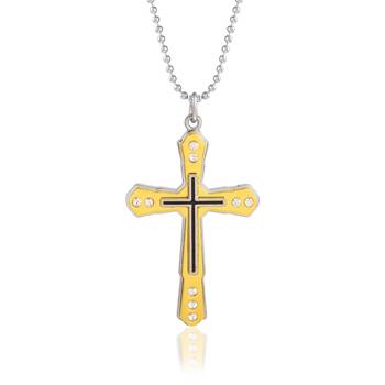 stainless steel cross pendant 1
