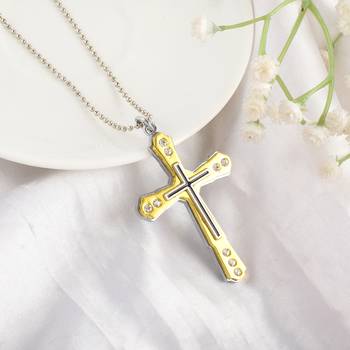 stainless steel cross pendant 4
