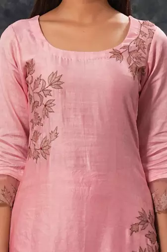 Rajdulari - onion pink suit set