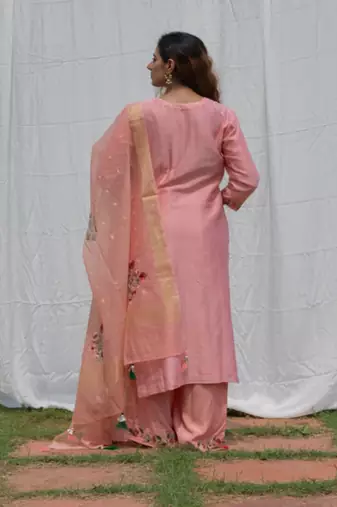 Parineeta - onion pink suit set