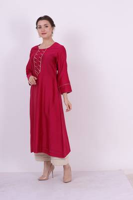Kumud - Wine Suit Set 2
