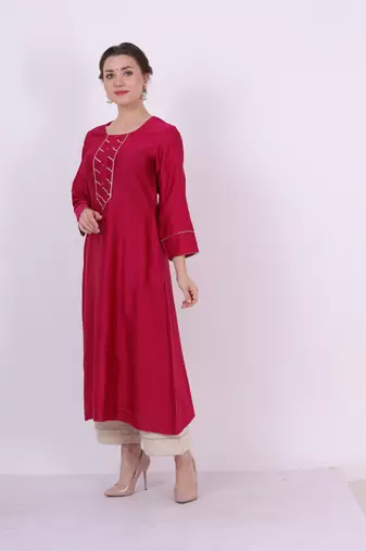 Kumud - Wine Suit Set
