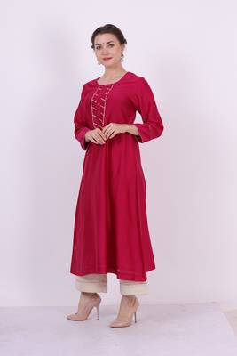 Kumud - Wine Suit Set 3