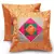 Sanganeri Floral Booti Work 2Pc Cushion Covers Set Deepawali Gift 863