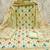 Zeepkart green chanderi_silk embroidered dressmaterials Unstitched Salwar Suit
