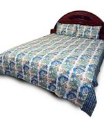 Ethnic Rajasthani Pure Cotton Double Bedsheet Set Diwali Gift 704