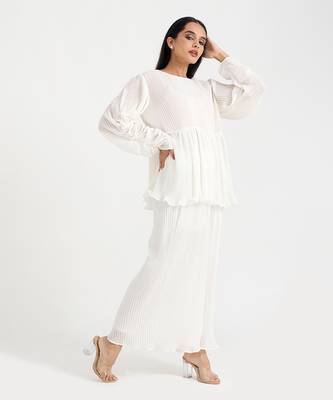 White solid co-ord set 3