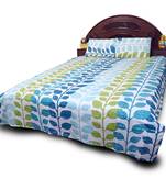 Latest Leafy Designer Cotton Double Bed Sheet Set Diwali Gift 716
