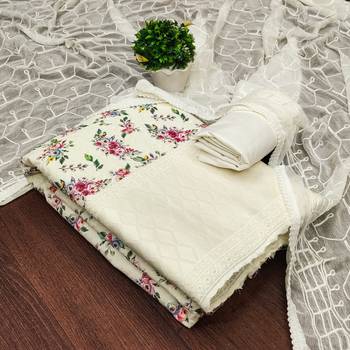 rose cotton_silk embroidered dressmaterials Unstitched Salwar Suit 1
