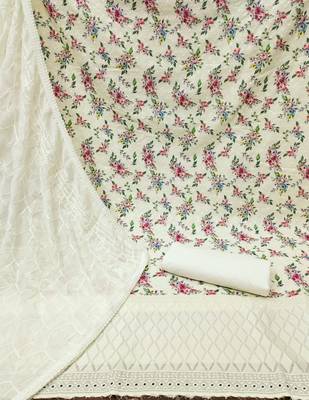rose cotton_silk embroidered dressmaterials Unstitched Salwar Suit 2