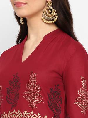  cotton designer anarkali kurta 4