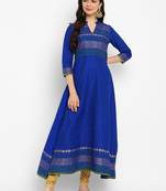G collection cotton designer anarkali kurta