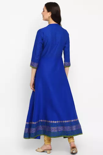  cotton designer anarkali kurta