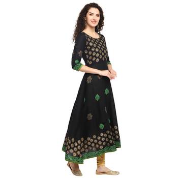  cotton designer anarkali kurta 2