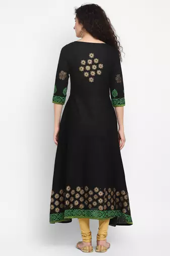  cotton designer anarkali kurta