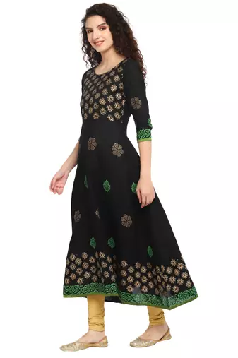  cotton designer anarkali kurta