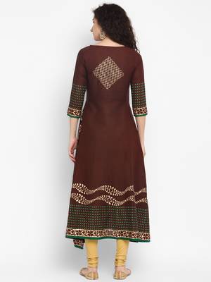 cotton designer anarkali kurta 2