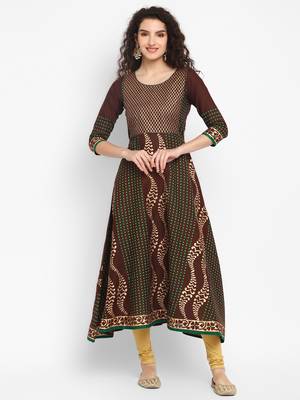  cotton designer anarkali kurta 4