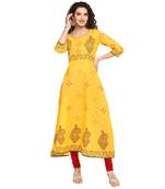 G collection cotton designer anarkali kurta