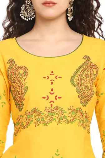  cotton designer anarkali kurta