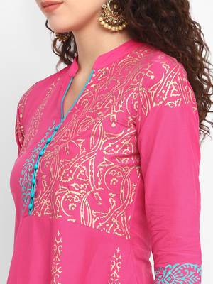  cotton designer anarkali kurta 5