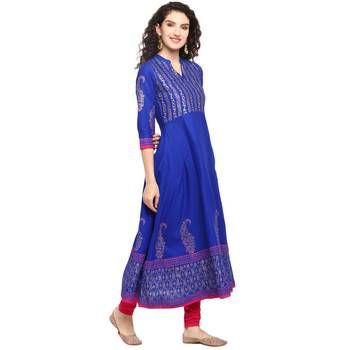 cotton designer anarkali kurta 2