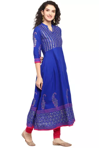  cotton designer anarkali kurta