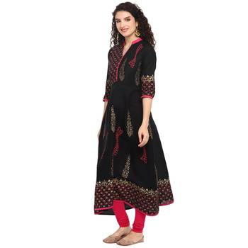 cotton designer anarkali kurta 3