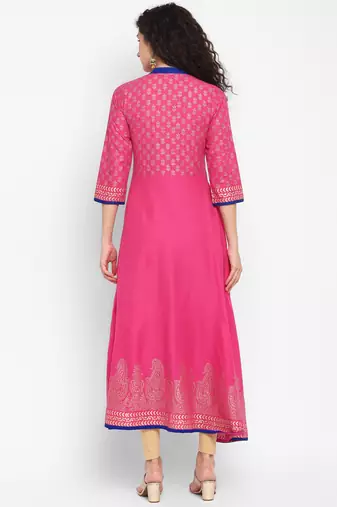  cotton designer anarkali kurta