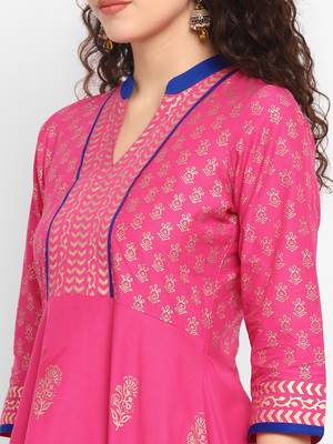  cotton designer anarkali kurta 4