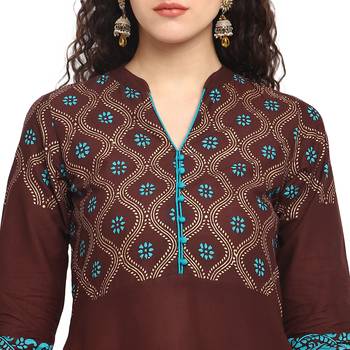  cotton designer anarkali kurta 5